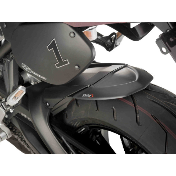 Puig Rear Mudguard Extender Matt Black
